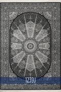 Silk 1239J Woolknot Rug by Camel Carpet