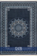 Silk 1247B Woolknot Rug by Camel Carpet