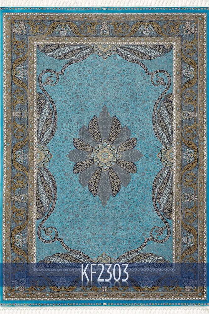 Kaftan Woolknot Rug – KF2303 by Camel Carpet