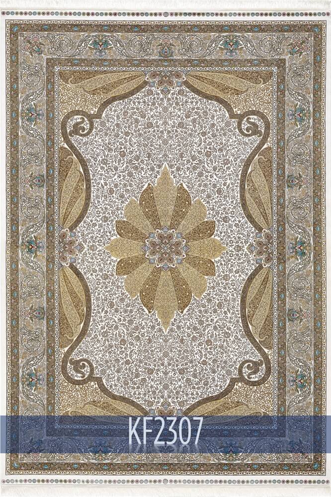 Kaftan Woolknot Rug – KF2307 by Camel Carpet