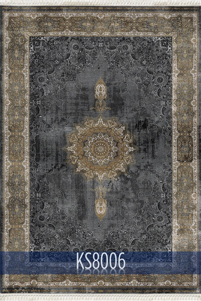 Kaftan Woolknot Rug – KS8006 by Camel Carpet