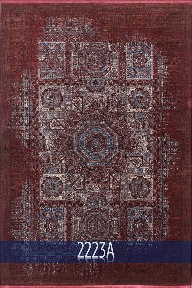 Mavery 2223A Woolknot Rug by Camel Carpet
