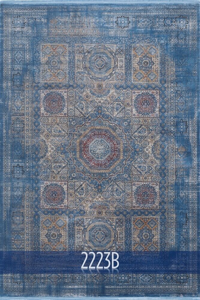 Mavery 2223B Woolknot Rug by Camel Carpet