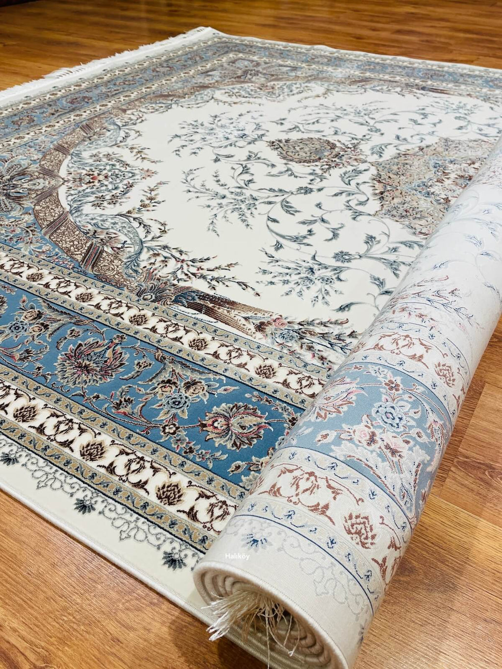 Mirage 2199B Woolknot Rug by Camel Carpet