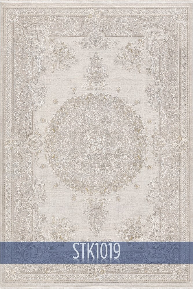 Stark Woolknot Rug – STK1019 by Camel Carpet