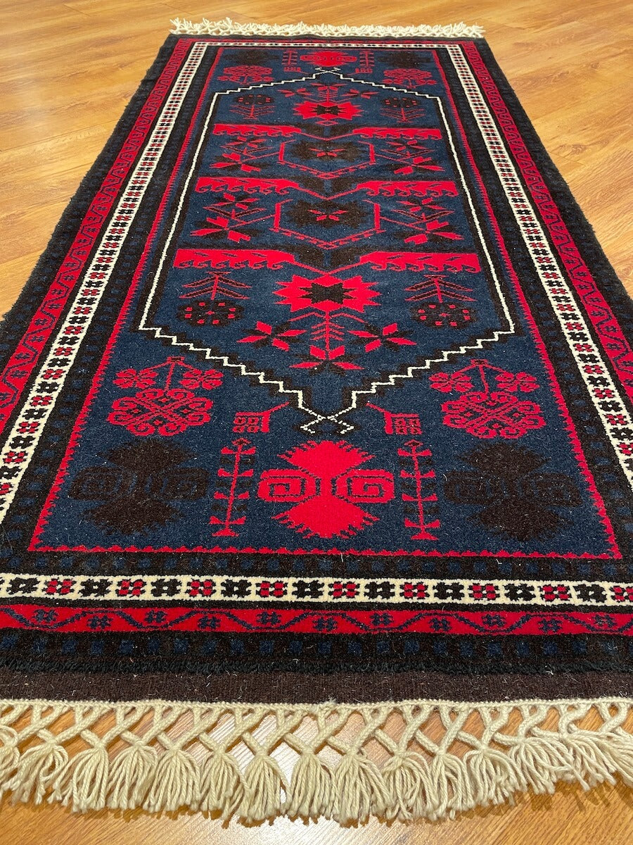 Yagcibedir Handwoven Rug – 88X178 by Camel Carpet