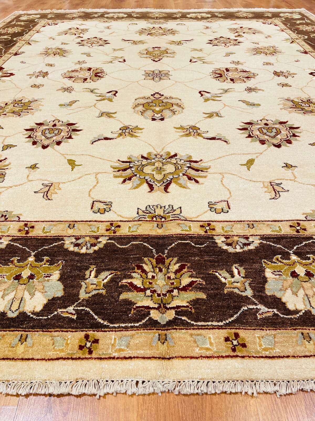 Ziegler Usak Handwoven Rug – 246X290 by Camel Carpet