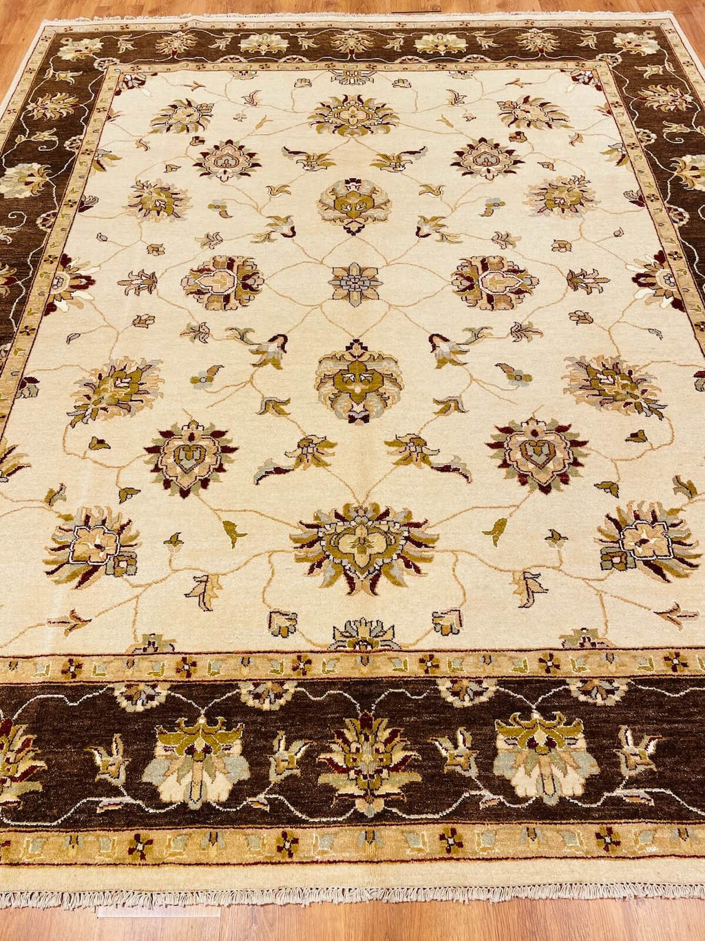 Ziegler Usak Handwoven Rug – 246X290 by Camel Carpet