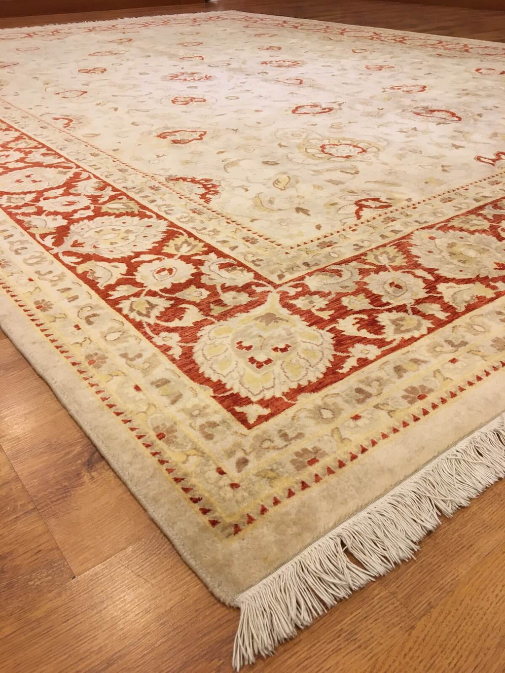 Ziegler Usak Handwoven Rug – 275X375 by Camel Carpet