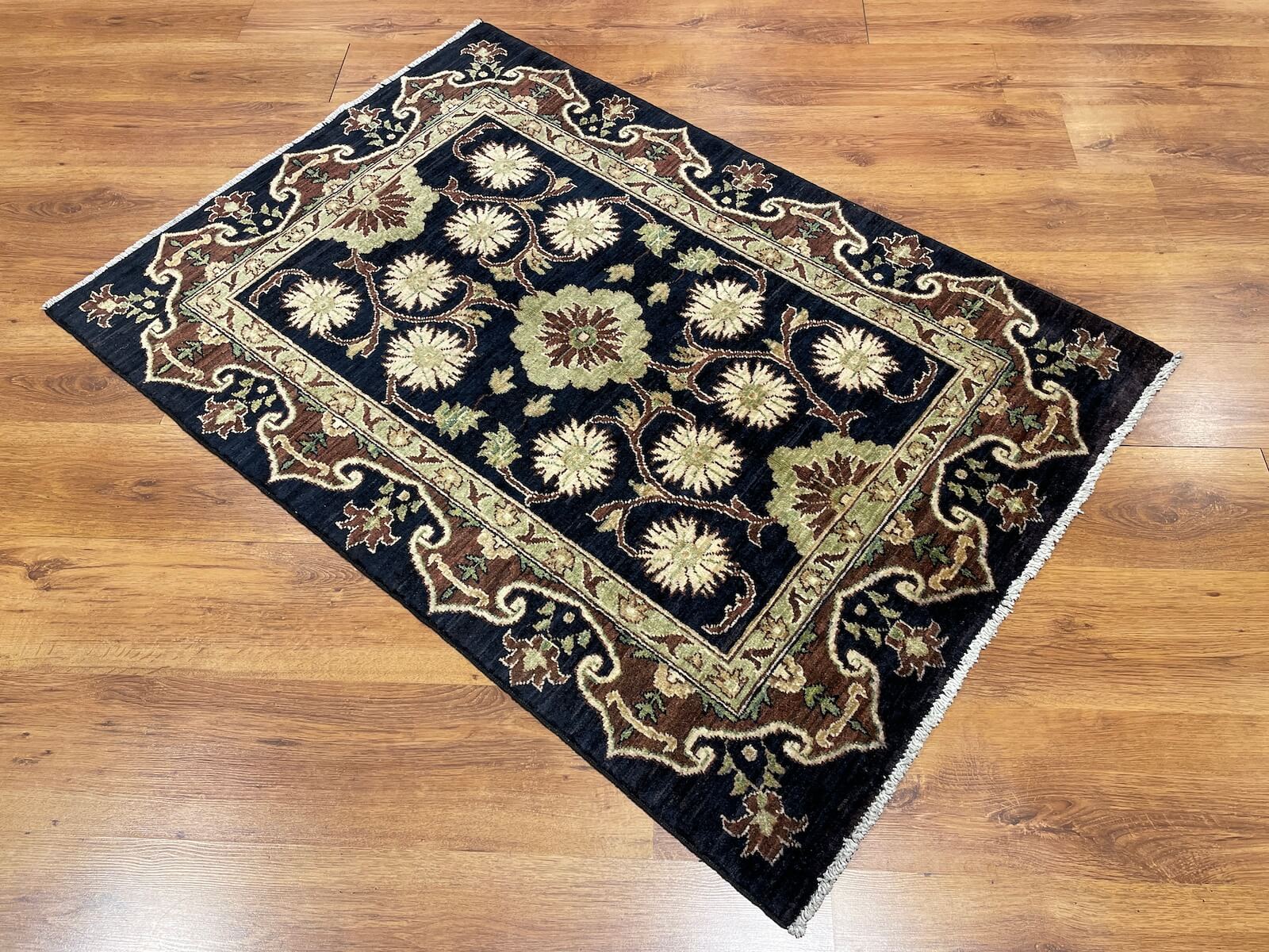 Ziegler Usak Handwoven Rug – 101X146 by Camel Carpet