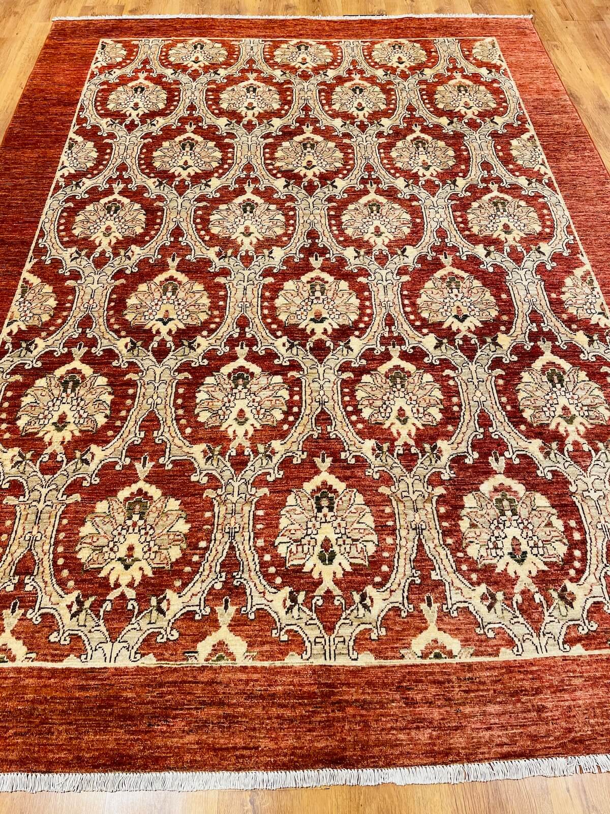 Ziegler Usak Handwoven Rug – 209X284 by Camel Carpet