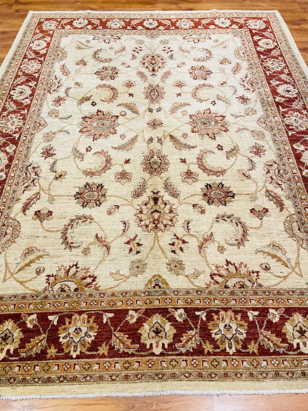 Ziegler Usak Handwoven Rug – 221X284 by Camel Carpet