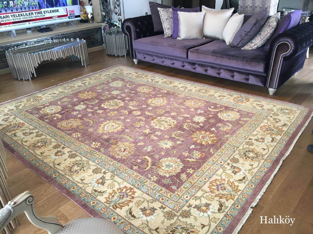 Ziegler Usak Handwoven Rug – 011844 by Camel Carpet