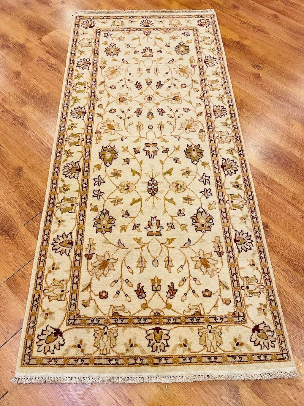 Ziegler Usak Handwoven Runner Rug – 98X213 by Camel Carpet