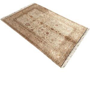 Антикварный шелковый ковер Uşak 047375